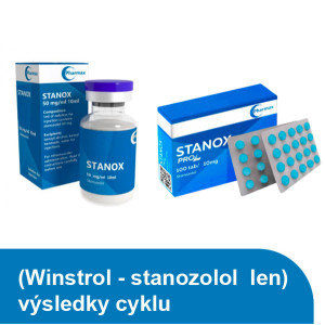 (Winstrol- stanozolol  len) výsledky cyklu 