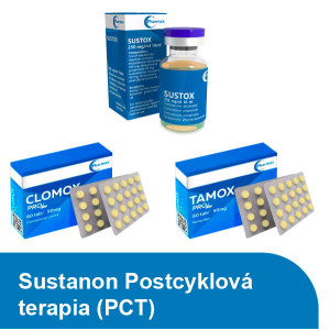 Sustanon Postcyklová terapia (PCT) Sustanon Postcyklová terapia (PCT)