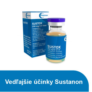 Vedľajšie účinky Sustanon Vedľajšie účinky Sustanon